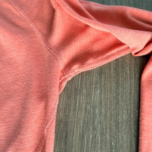 Smartwool Merino Base Layer 1/4 Zip - Orange / Size Large - Picture 7 of 10